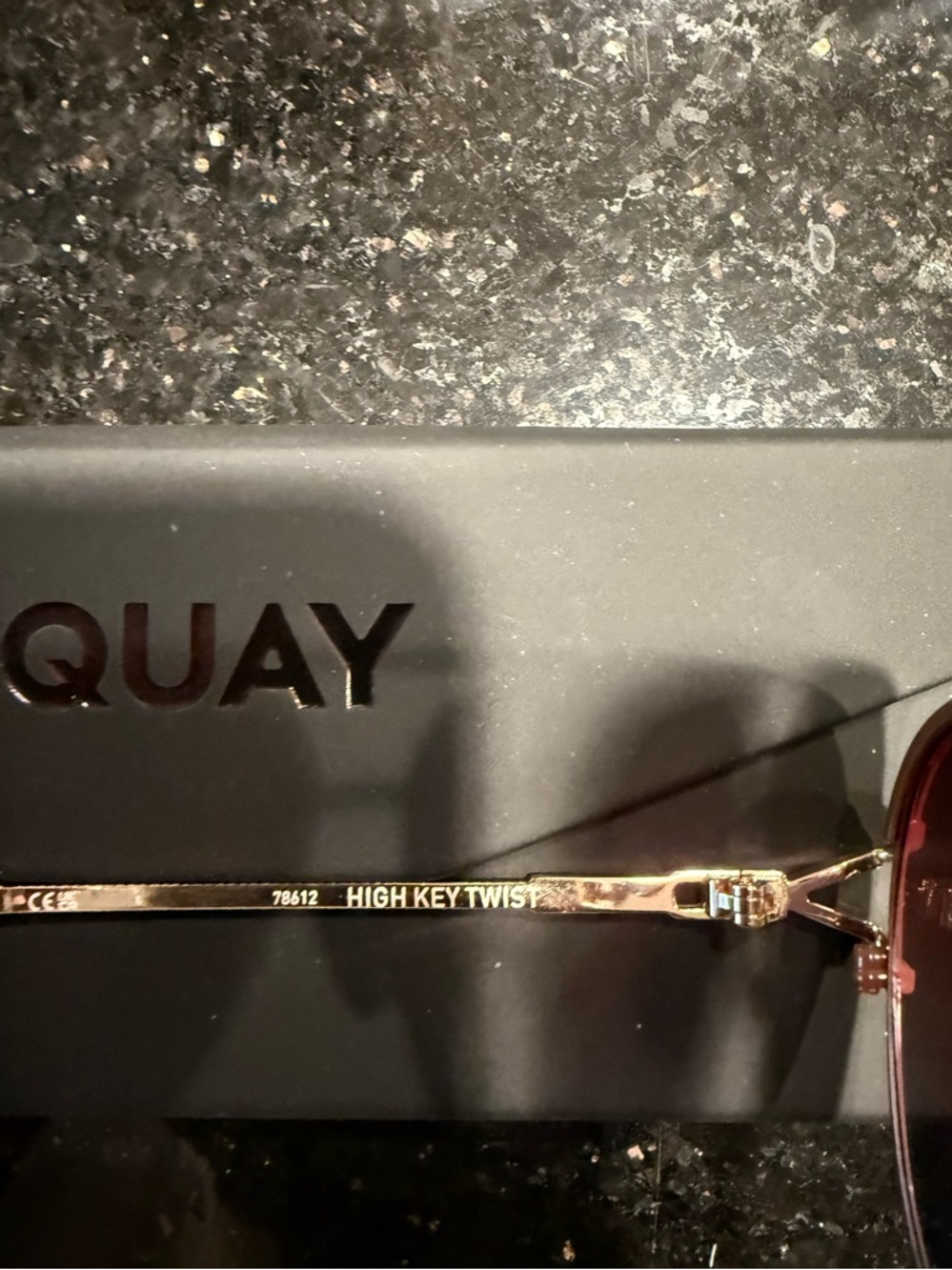 Quay Women's High Key Twist 51mm Aviator Sunglasses - Picture 5 of 5